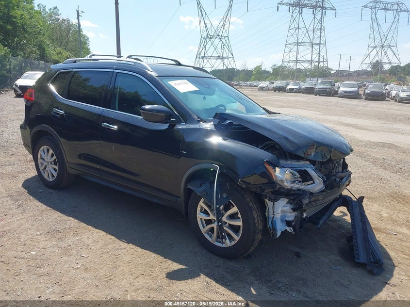2020 Nissan Rogue VIN JN8AT2MV9LW133617 IAAI salvage auction — FRONT END, Salvage (Pennsylvania), sold $2,100 on 2026-07-11 (photo 1)