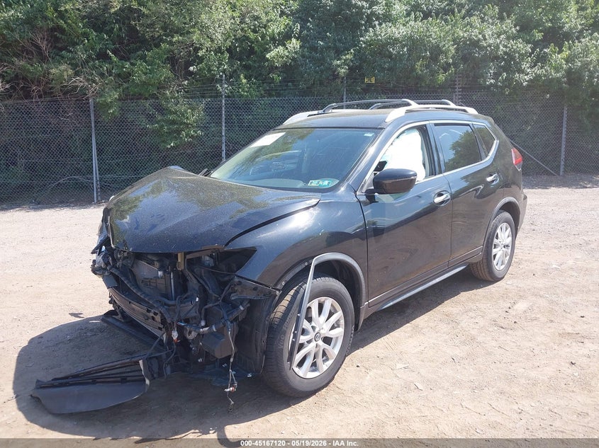 2020 Nissan Rogue VIN JN8AT2MV9LW133617 IAAI salvage auction — FRONT END, Salvage (Pennsylvania), sold $2,100 on 2026-07-11 (photo 2)