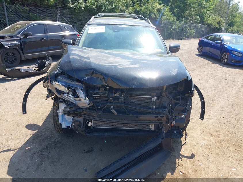 2020 Nissan Rogue VIN JN8AT2MV9LW133617 IAAI salvage auction — FRONT END, Salvage (Pennsylvania), sold $2,100 on 2026-07-11 (photo 6)