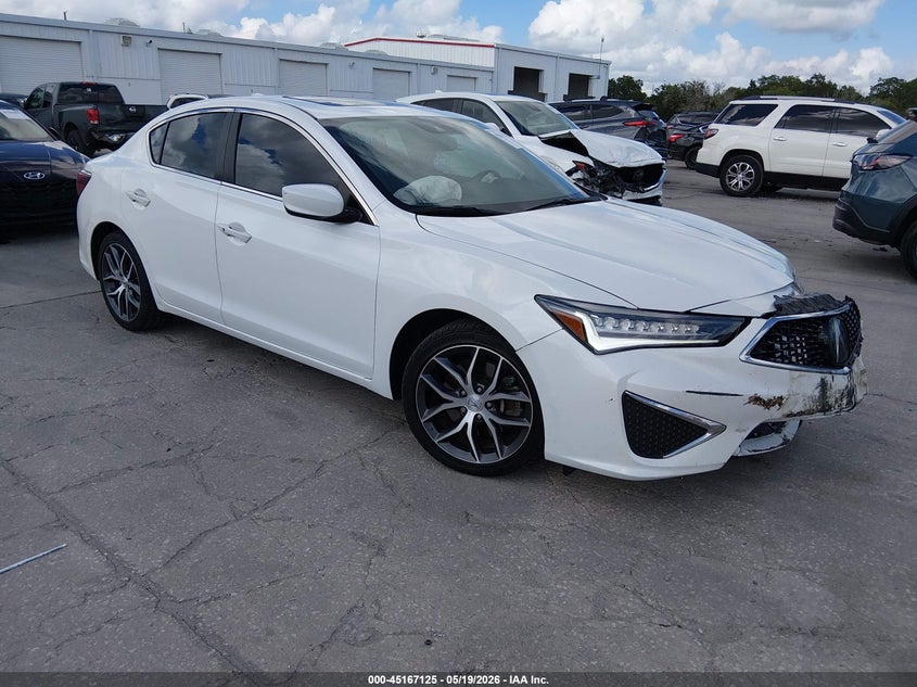 2022 Acura Ilx VIN 19UDE2F77NA002009 IAAI salvage auction — FRONT END, Certificate Of Destruction (Florida), sold $2,900 on 2026-07-08 (photo 1)