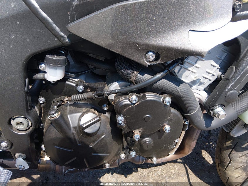 2024 Kawasaki Zx VIN JKBZXJJ13RA008509 IAAI salvage auction — FRONT & REAR, Salvage (New Jersey), sold $2,550 on 2026-07-15 (photo 8)