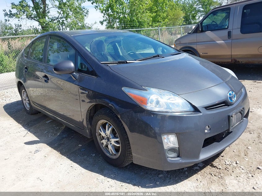 2010 Toyota Prius VIN JTDKN3DU9A0101709 IAAI salvage auction — LEFT REAR, Salvage (Illinois), sold $500 on 2026-07-14 (photo 1)