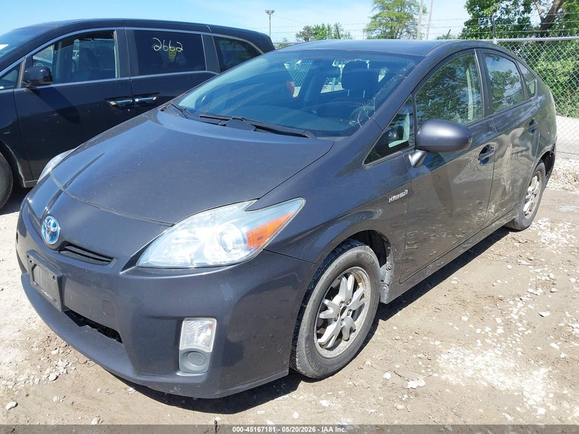 2010 Toyota Prius VIN JTDKN3DU9A0101709 IAAI salvage auction — LEFT REAR, Salvage (Illinois), sold $500 on 2026-07-14 (photo 2)