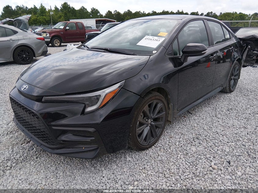 2025 Toyota Corolla VIN 5YFS4MCE3SP237635 IAAI salvage auction — REAR END, Salvage (Alabama), sold $5,550 on 2026-07-23 (photo 2)