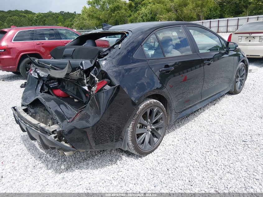 2025 Toyota Corolla VIN 5YFS4MCE3SP237635 IAAI salvage auction — REAR END, Salvage (Alabama), sold $5,550 on 2026-07-23 (photo 4)
