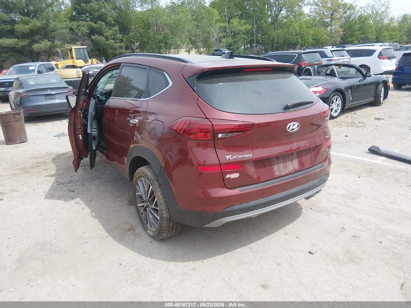 2019 Hyundai Tucson VIN KM8J3CALXKU034458 IAAI salvage auction — LEFT FRONT, Salvage (New Hampshire), sold $2,500 on 2026-07-22 (photo 3)