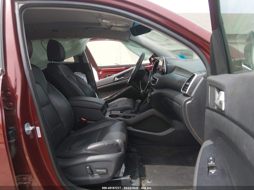 2019 Hyundai Tucson VIN KM8J3CALXKU034458 IAAI salvage auction — LEFT FRONT, Salvage (New Hampshire), sold $2,500 on 2026-07-22 (photo 5)