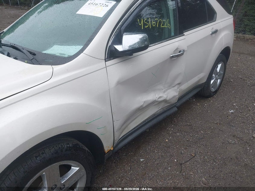 2015 Chevrolet Equinox VIN 1GNFLHEK6FZ145050 IAAI salvage auction — LEFT SIDE, Clear (Indiana), sold $975 on 2026-07-29 (photo 6)