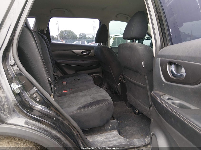 2016 Nissan Rogue VIN 5N1AT2MT4GC743809 IAAI salvage auction — HAIL, Clear (Kansas), sold $1,450 on 2026-07-10 (photo 8)