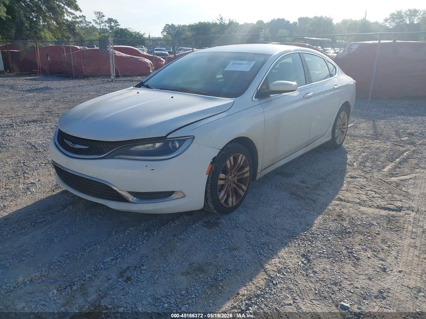 2015 Chrysler 200 VIN 1C3CCCAB7FN597850 IAAI salvage auction — NORMAL WEAR, Clear (Florida), sold $350 on 2026-07-09 (photo 2)
