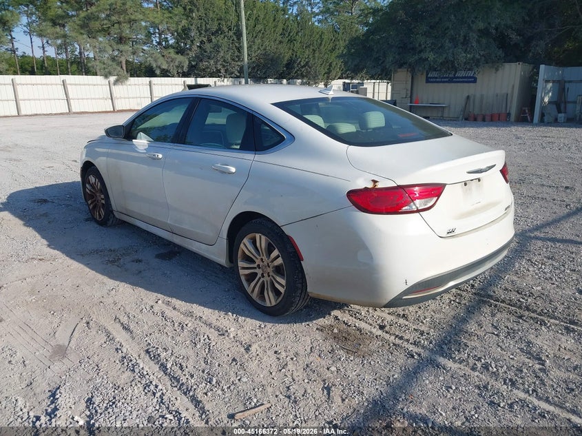 2015 Chrysler 200 VIN 1C3CCCAB7FN597850 IAAI salvage auction — NORMAL WEAR, Clear (Florida), sold $350 on 2026-07-09 (photo 3)