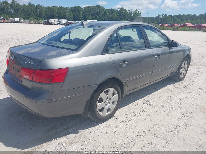 2009 Hyundai Sonata VIN 5NPET46C09H498190 IAAI salvage auction — NORMAL WEAR, Clear-Dealer Only (North Carolina), sold $1,000 on 2026-07-28 (photo 4)