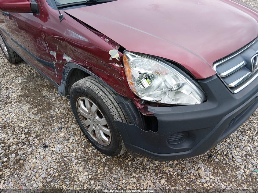 2006 Honda Cr-v VIN JHLRD68856C019792 IAAI salvage auction — RIGHT FRONT, Salvage (Arkansas), sold $1,100 on 2026-07-30 (photo 6)
