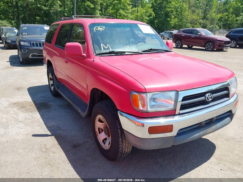 1998 Toyota 4runner VIN JT3HN86R0W0169733 IAAI salvage auction — NORMAL WEAR, Clear (Virginia), sold $1,850 on 2026-07-08 (photo 1)