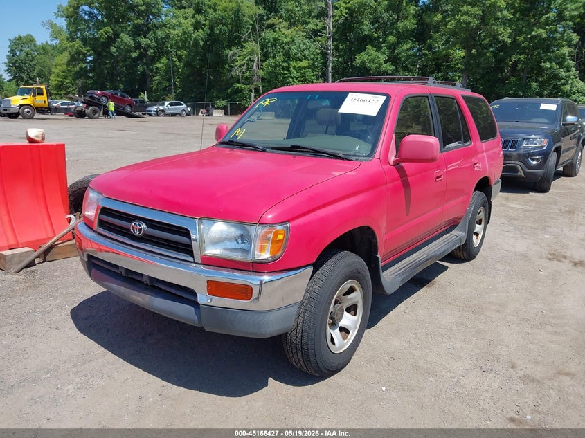 1998 Toyota 4runner VIN JT3HN86R0W0169733 IAAI salvage auction — NORMAL WEAR, Clear (Virginia), sold $1,850 on 2026-07-08 (photo 2)