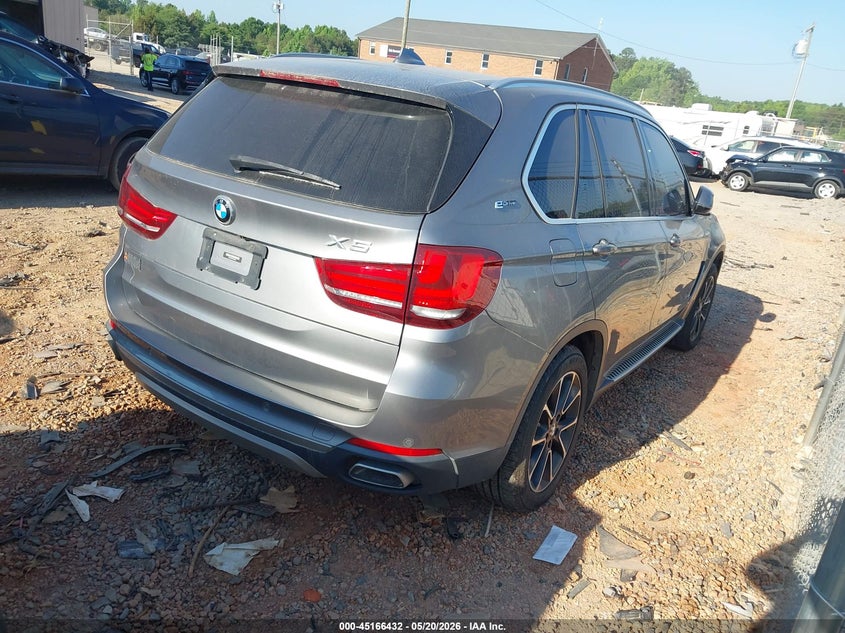2017 BMW X5 VIN 5UXKT0C51H0S80402 IAAI salvage auction — NORMAL WEAR, Clear-Dealer Only (North Carolina), sold $3,700 on 2026-07-30 (photo 4)