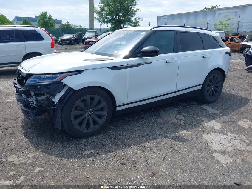 2018 Land rover Range rover velar VIN SALYL2RV7JA759060 IAAI salvage auction — FRONT END, Salvage Title, sold $10,600 on 2026-07-31 (photo 2)