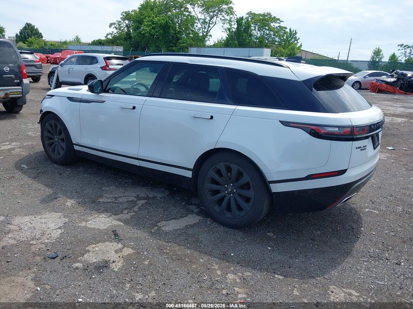 2018 Land rover Range rover velar VIN SALYL2RV7JA759060 IAAI salvage auction — FRONT END, Salvage Title, sold $10,600 on 2026-07-31 (photo 3)