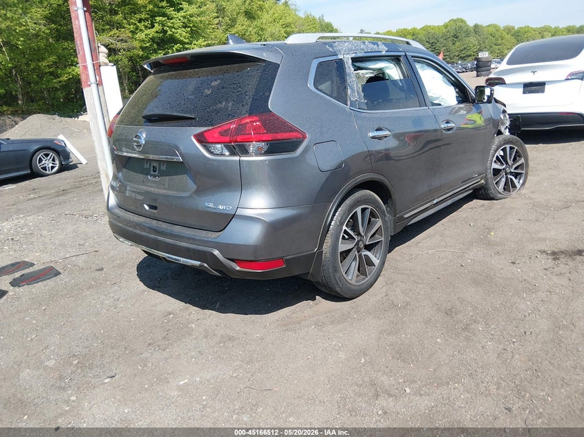 2018 Nissan Rogue VIN JN8AT2MV2JW310456 IAAI salvage auction — RIGHT FRONT, Salvage (Massachusetts), sold $3,350 on 2026-07-28 (photo 4)