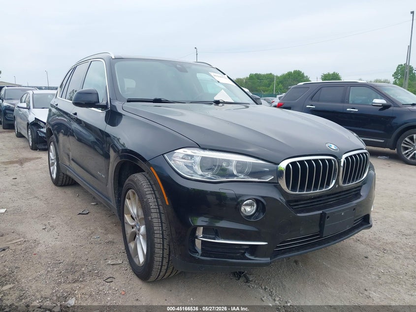 2015 BMW X5 VIN 5UXKR0C5XF0K63125 IAAI salvage auction — REAR END, Salvage Title, sold $5,200 on 2026-07-14 (photo 1)
