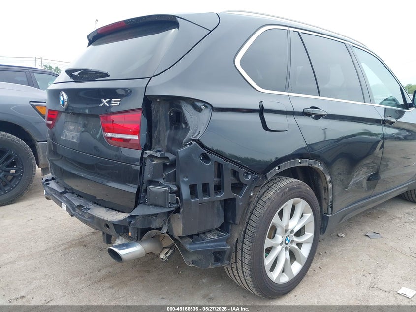 2015 BMW X5 VIN 5UXKR0C5XF0K63125 IAAI salvage auction — REAR END, Salvage Title, sold $5,200 on 2026-07-14 (photo 6)