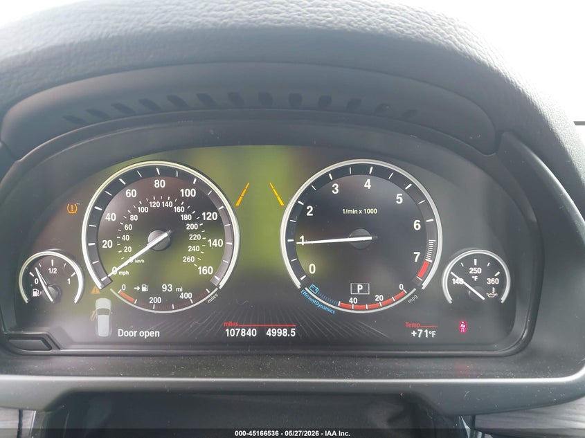 2015 BMW X5 VIN 5UXKR0C5XF0K63125 IAAI salvage auction — REAR END, Salvage Title, sold $5,200 on 2026-07-14 (photo 7)