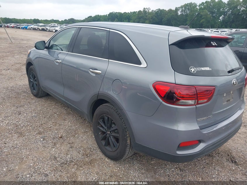 2019 Kia Sorento VIN 5XYPG4A32KG610988 IAAI salvage auction — NORMAL WEAR, Clear (Louisiana), sold $2,900 on 2026-07-17 (photo 3)