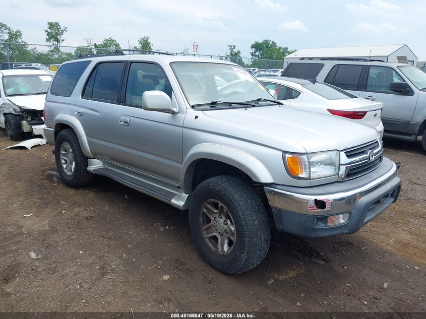 2002 Toyota 4runner VIN JT3HN86R720384651 IAAI salvage auction — REAR END, Salvage (Ohio), sold $725 on 2026-07-16 (photo 1)