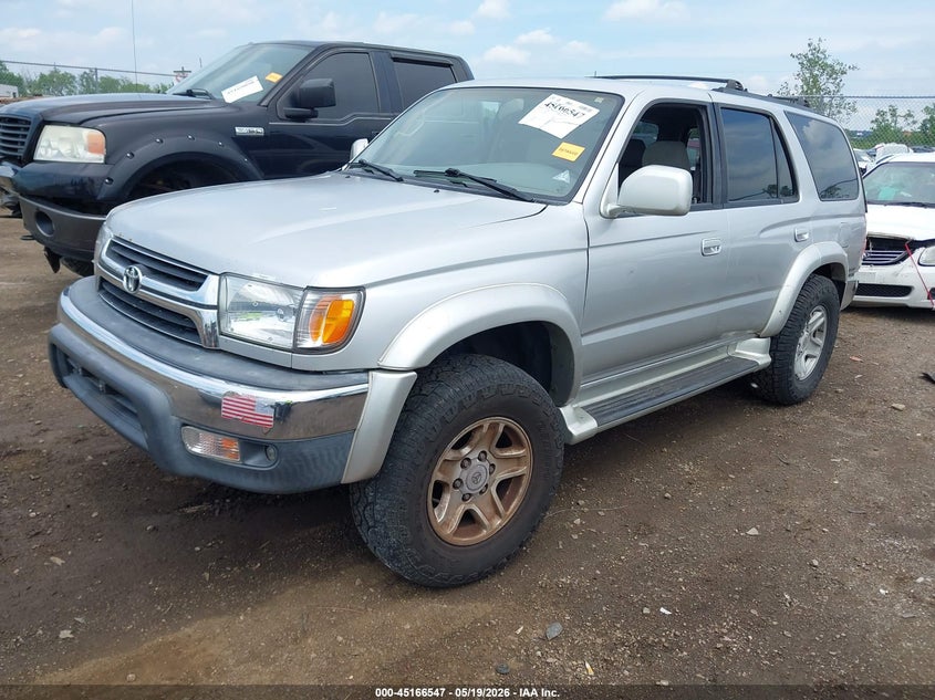 2002 Toyota 4runner VIN JT3HN86R720384651 IAAI salvage auction — REAR END, Salvage (Ohio), sold $725 on 2026-07-16 (photo 2)