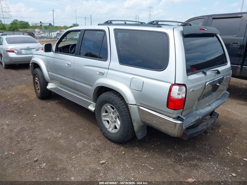 2002 Toyota 4runner VIN JT3HN86R720384651 IAAI salvage auction — REAR END, Salvage (Ohio), sold $725 on 2026-07-16 (photo 3)