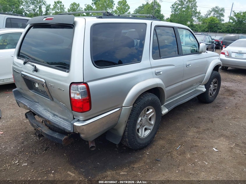 2002 Toyota 4runner VIN JT3HN86R720384651 IAAI salvage auction — REAR END, Salvage (Ohio), sold $725 on 2026-07-16 (photo 4)