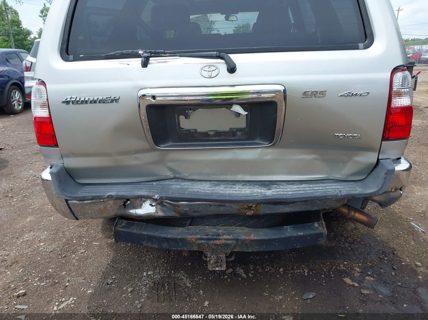 2002 Toyota 4runner VIN JT3HN86R720384651 IAAI salvage auction — REAR END, Salvage (Ohio), sold $725 on 2026-07-16 (photo 6)