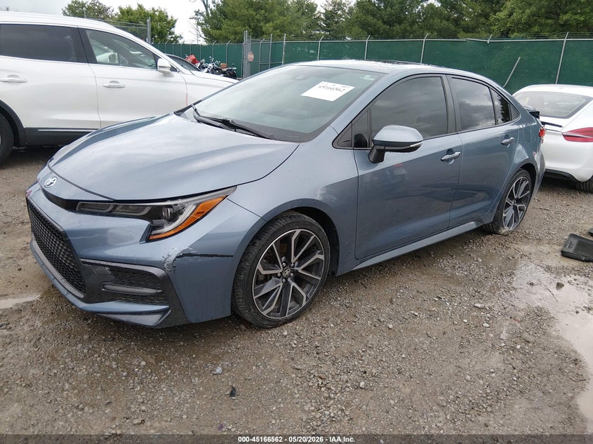 2020 Toyota Corolla VIN JTDP4RCE3LJ011605 IAAI salvage auction — LEFT FRONT, Salvage (Kentucky), sold $7,000 on 2026-07-10 (photo 2)