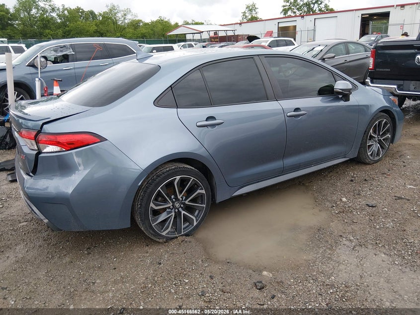 2020 Toyota Corolla VIN JTDP4RCE3LJ011605 IAAI salvage auction — LEFT FRONT, Salvage (Kentucky), sold $7,000 on 2026-07-10 (photo 4)