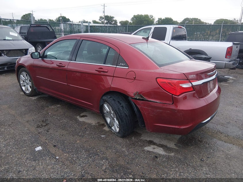 2012 Chrysler 200 VIN 1C3CCBABXCN170362 IAAI salvage auction — LEFT REAR, Salvage (Kansas), sold $25 on 2026-07-10 (photo 3)
