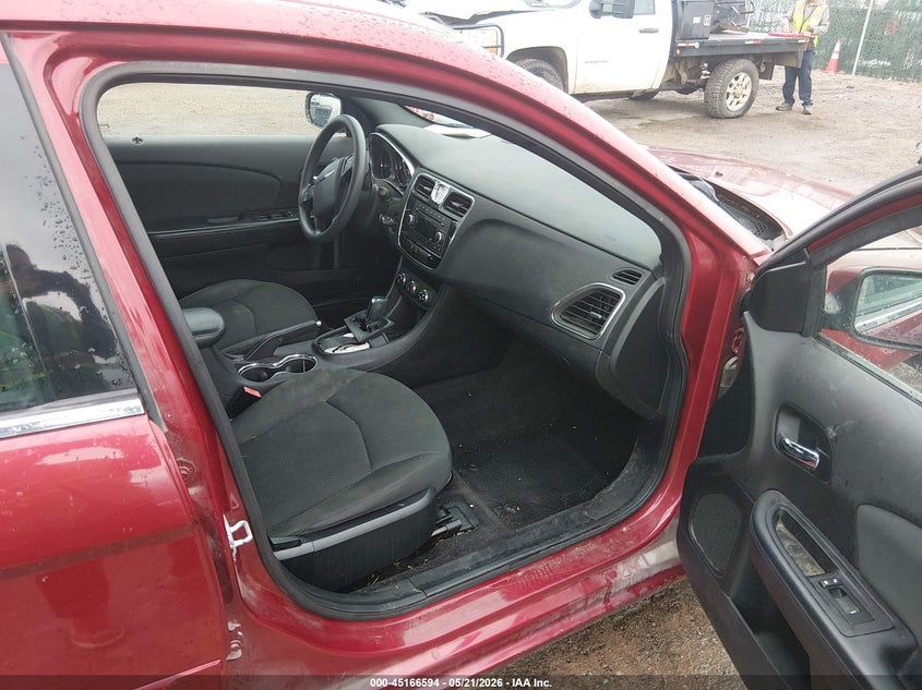 2012 Chrysler 200 VIN 1C3CCBABXCN170362 IAAI salvage auction — LEFT REAR, Salvage (Kansas), sold $25 on 2026-07-10 (photo 5)