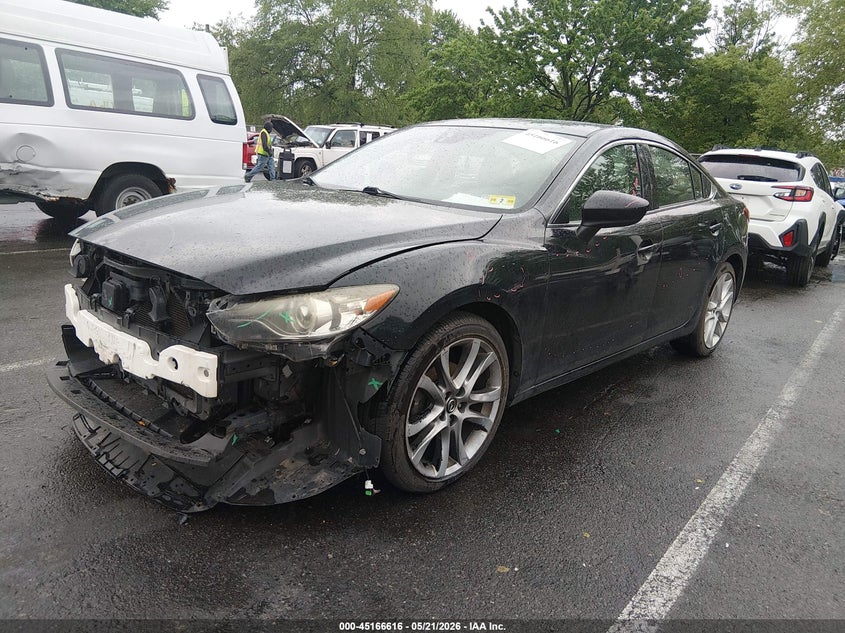 2014 Mazda 6 VIN JM1GJ1W62E1121711 IAAI salvage auction — FRONT END, Salvage (New Jersey), sold $950 on 2026-07-06 (photo 2)