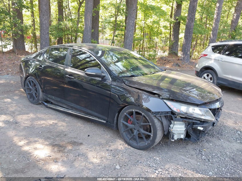 2013 Kia Optima VIN 5XXGR4A62DG111359 IAAI salvage auction — FRONT END, Clear (Virginia), sold $625 on 2026-07-31 (photo 1)