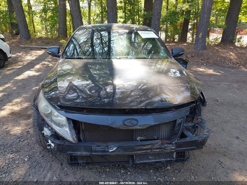 2013 Kia Optima VIN 5XXGR4A62DG111359 IAAI salvage auction — FRONT END, Clear (Virginia), sold $625 on 2026-07-31 (photo 6)