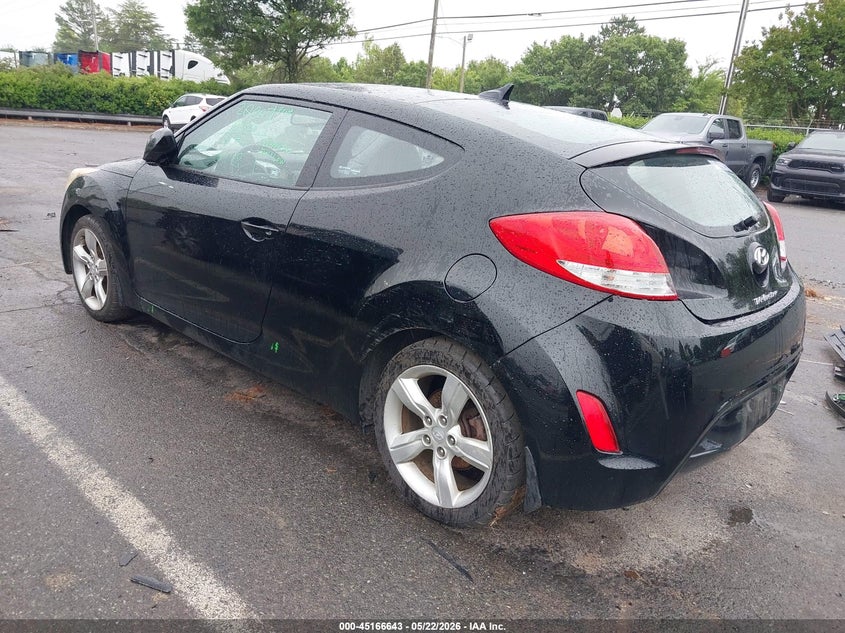 2014 Hyundai Veloster VIN KMHTC6AD9EU199148 IAAI salvage auction — FRONT END, Salvage (North Carolina), sold $375 on 2026-07-06 (photo 3)