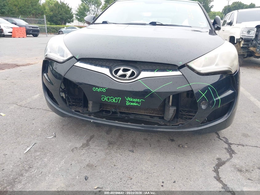 2014 Hyundai Veloster VIN KMHTC6AD9EU199148 IAAI salvage auction — FRONT END, Salvage (North Carolina), sold $375 on 2026-07-06 (photo 6)