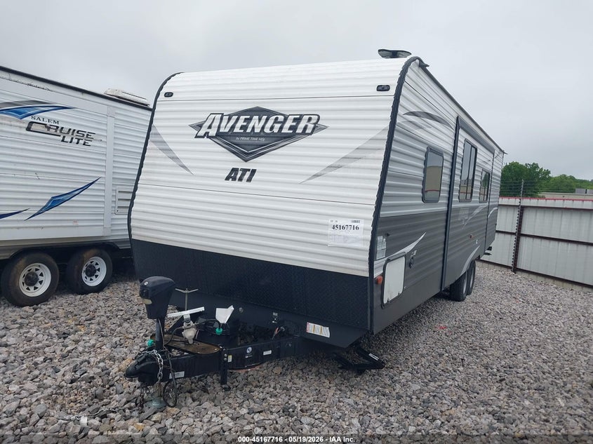 2019 Forest river Other VIN 5ZT2AVSB0KB921173 IAAI salvage auction — HAIL, Clear (Oklahoma), sold $8,000 on 2026-08-04 (photo 2)