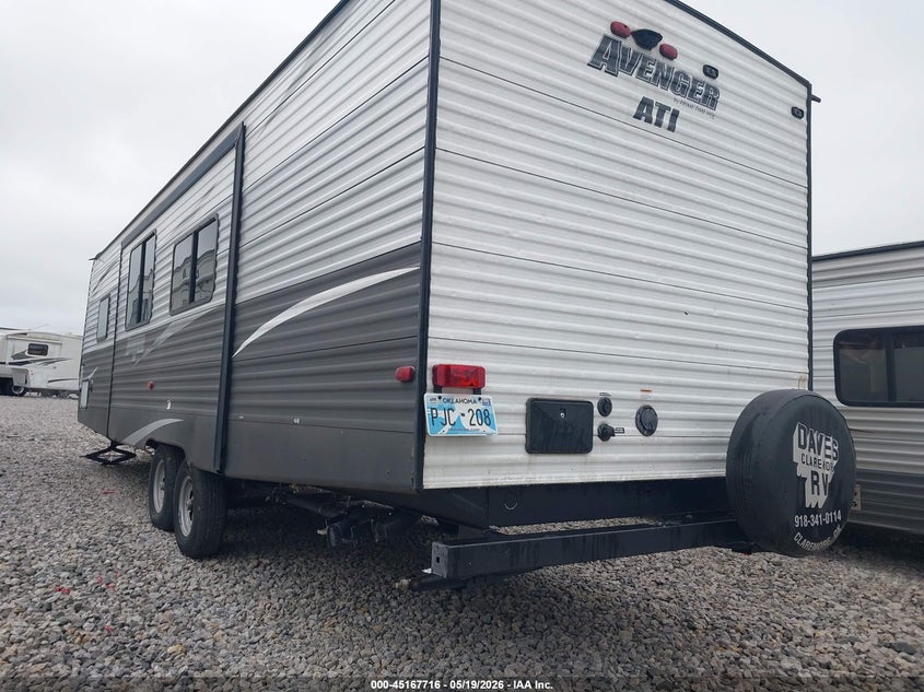 2019 Forest river Other VIN 5ZT2AVSB0KB921173 IAAI salvage auction — HAIL, Clear (Oklahoma), sold $8,000 on 2026-08-04 (photo 3)