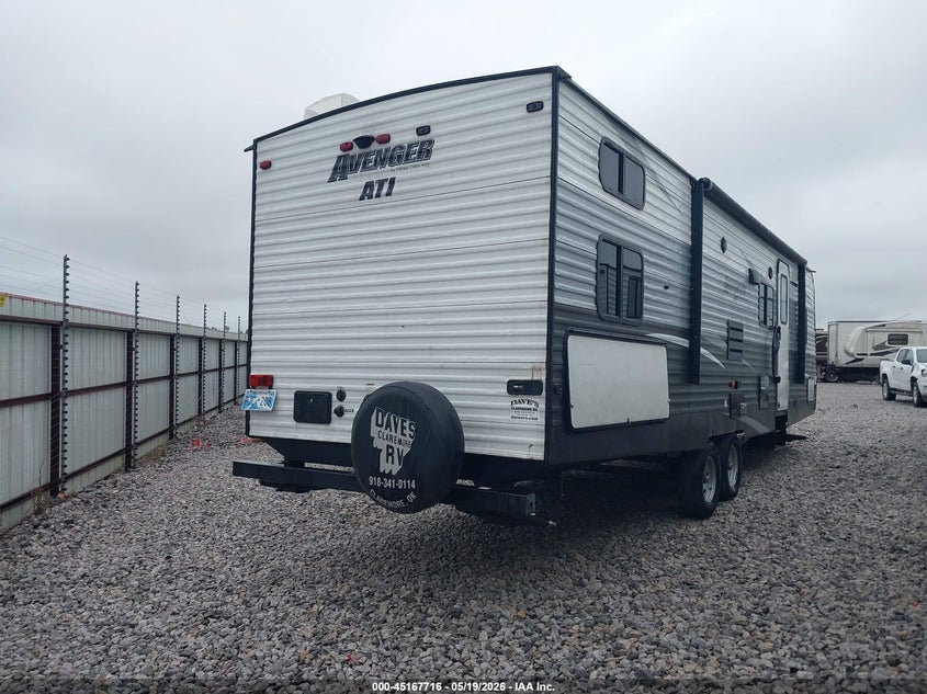 2019 Forest river Other VIN 5ZT2AVSB0KB921173 IAAI salvage auction — HAIL, Clear (Oklahoma), sold $8,000 on 2026-08-04 (photo 4)
