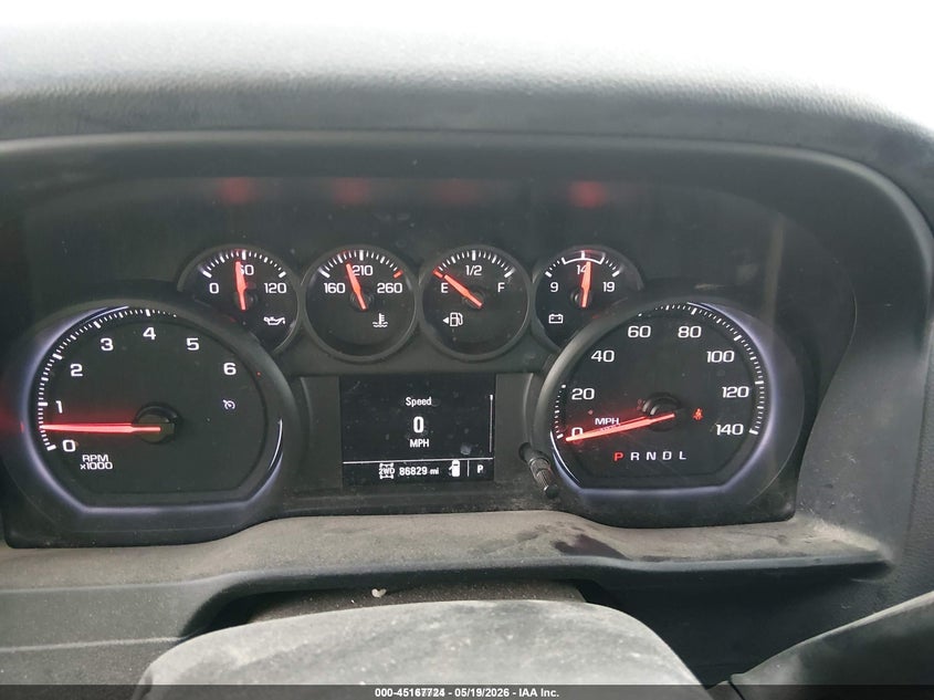 2020 Chevrolet Silverado 1500 VIN 1GCRYAEH2LZ326032 IAAI salvage auction — HAIL, Sf97 (Arkansas), sold $13,550 on 2026-07-09 (photo 7)