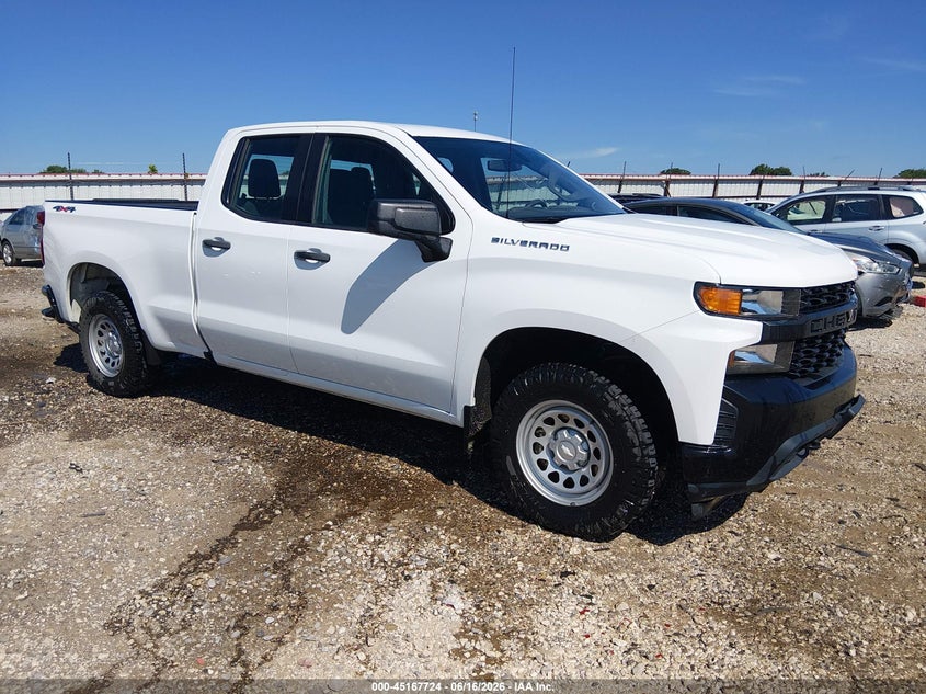 2020 Chevrolet Silverado 1500 VIN 1GCRYAEH2LZ326032 IAAI salvage auction — HAIL, Sf97 (Arkansas), sold $13,550 on 2026-07-09 (photo 1)