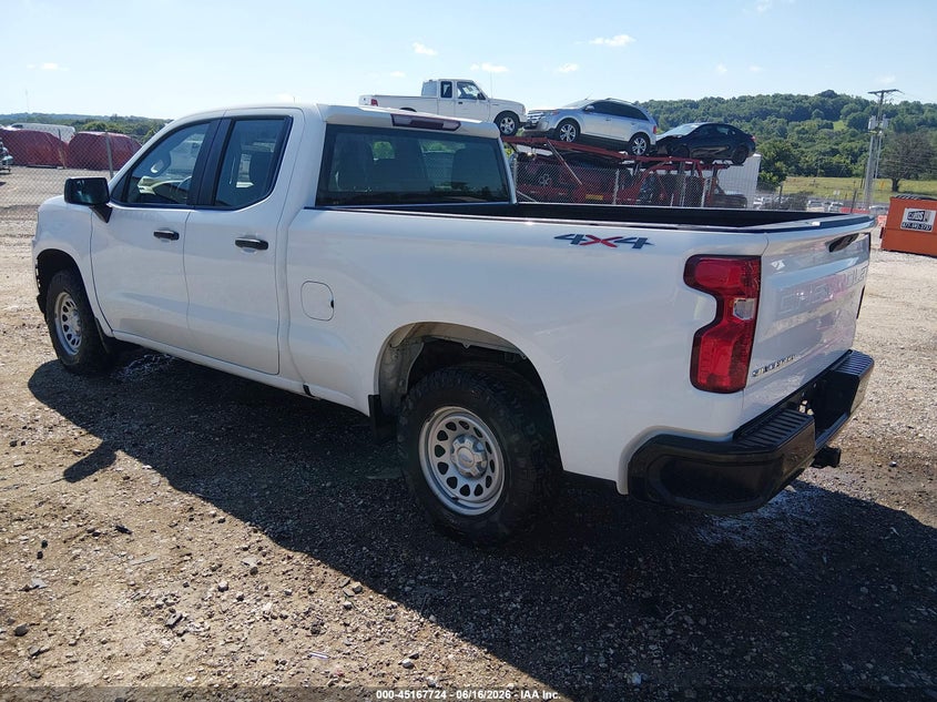 2020 Chevrolet Silverado 1500 VIN 1GCRYAEH2LZ326032 IAAI salvage auction — HAIL, Sf97 (Arkansas), sold $13,550 on 2026-07-09 (photo 3)