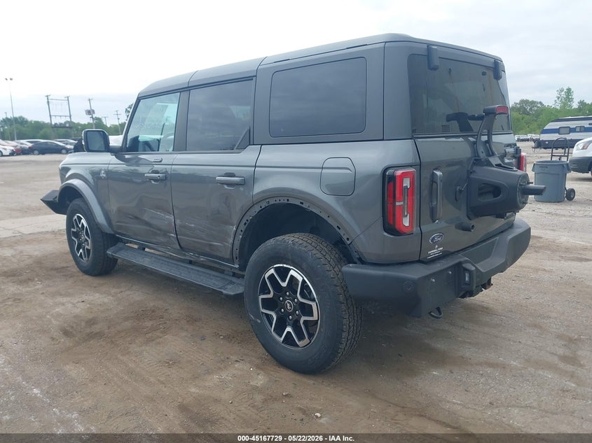 2022 Ford Bronco VIN 1FMEE5DP4NLB67362 IAAI salvage auction — FRONT END, Salvage (Indiana), sold $9,600 on 2026-07-25 (photo 3)