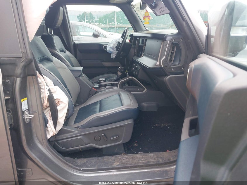 2022 Ford Bronco VIN 1FMEE5DP4NLB67362 IAAI salvage auction — FRONT END, Salvage (Indiana), sold $9,600 on 2026-07-25 (photo 5)
