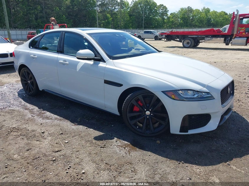 2016 Jaguar Xf VIN SAJBG4BVXGCY04823 IAAI salvage auction — LEFT FRONT, Salvage (Georgia), sold $1,050 on 2026-07-30 (photo 1)